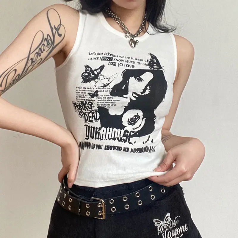 womens printed tank tops 