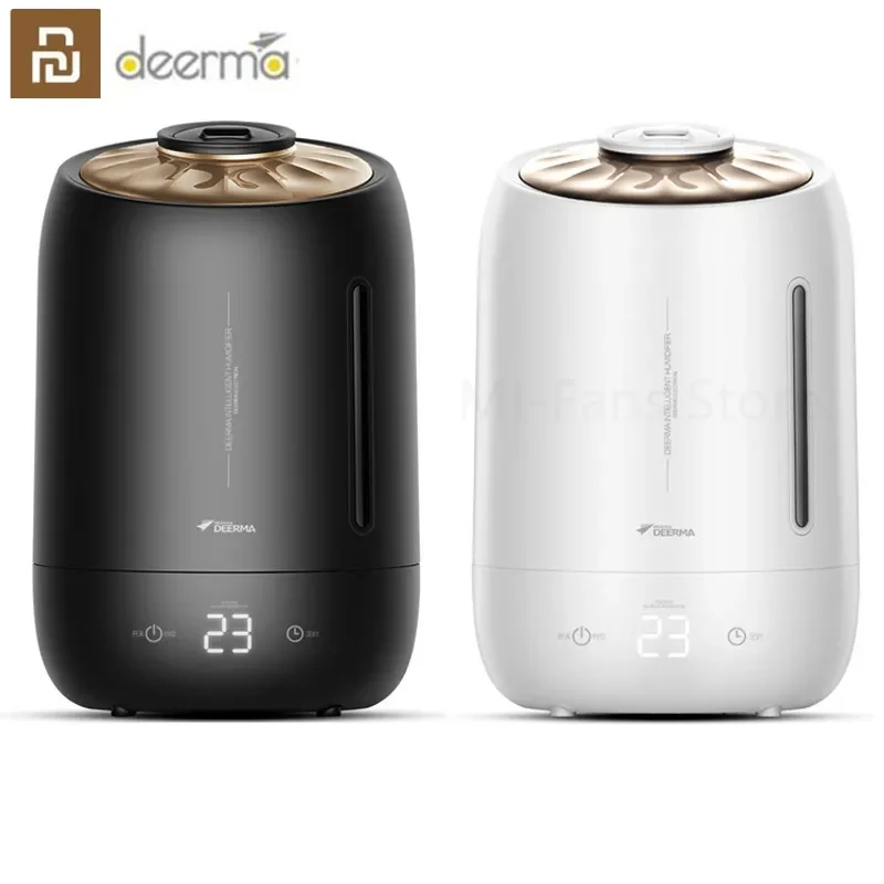 Фото Ультразвуковой увлажнитель воздуха Deerma F600, 5 л, сенсорная версия, очистка воздуха для комнат с кондиционером, офиса, дома для детей №2