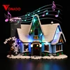 Vonado LED Light Kit For 10293 Santa’s Visit Building Blocks Set (NOT Include the Model) Bricks DIY Christmas Gift Toys 1