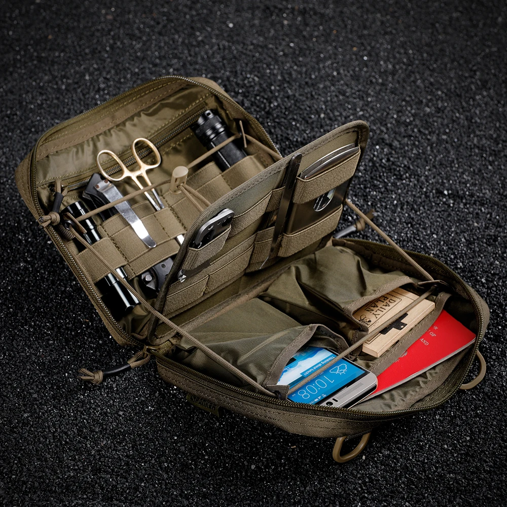 Tactical Molle Pouch EDC Outdoor Hunting Tool Bag Multifunction Emergency Bags Backpcak Accessories Pocket