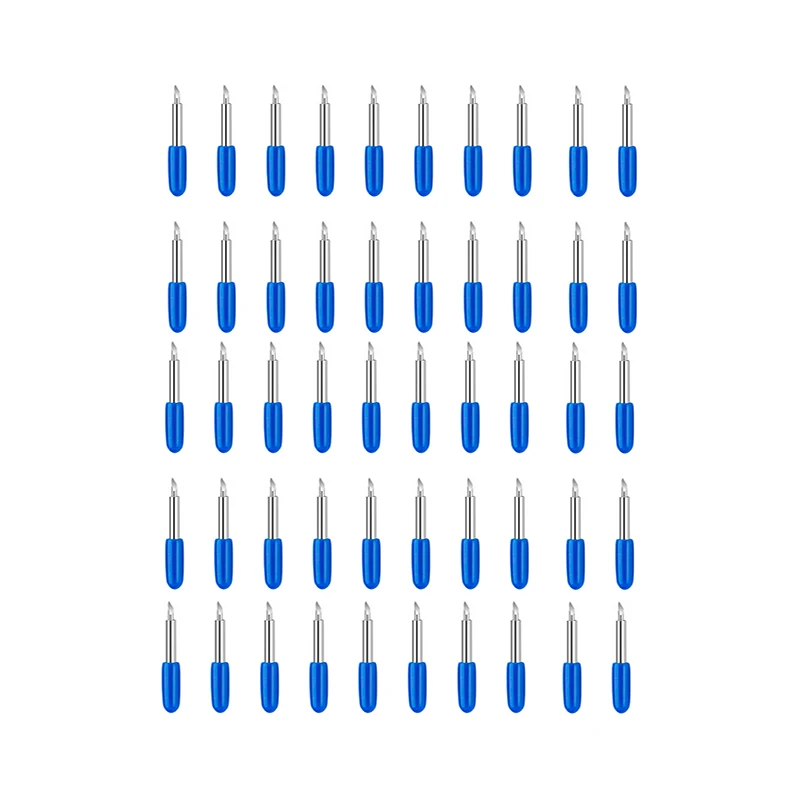 50PCS Plotter Knives Replacement Blades for Roland Plotter 30/45/60 Degree Knife Cutter Vinyl Cutter ножи для плоттера