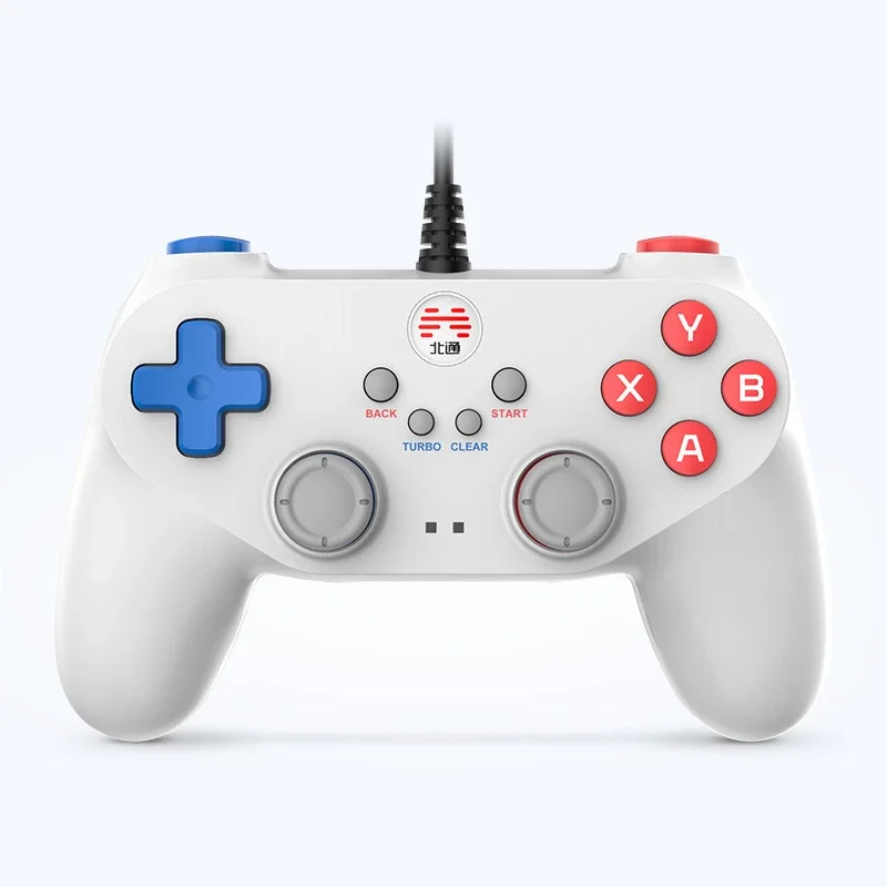 BETOP-D2E Gamepad com fio para PS3, PC, TV Box, PS4, Steam, Super Console X, Mini PC, Controlador de Jogo, Punho, Conexão USB, Joypad