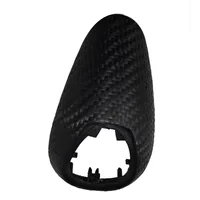 Car Shift Knob Head Cover Trim for BMW M2 F87 M3 F80 M4 F82 F83 M5 F10 Woven Carbon Fiber 3