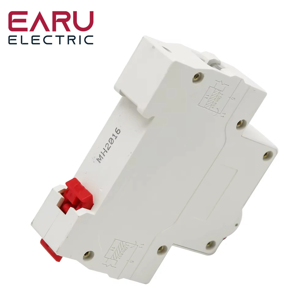 1P AC MCB DZ47-63 C Type 230/400V~ 50HZ/60HZ Mini Circuit Breaker 3A 6A 10A 16A