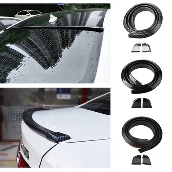 Spoiler universale per auto da 1,5 m - Ala posteriore in fibra di carbonio 5D per Audi/BMW/Toyota/Honda, accessori per lo styling fai da te per tutte le auto