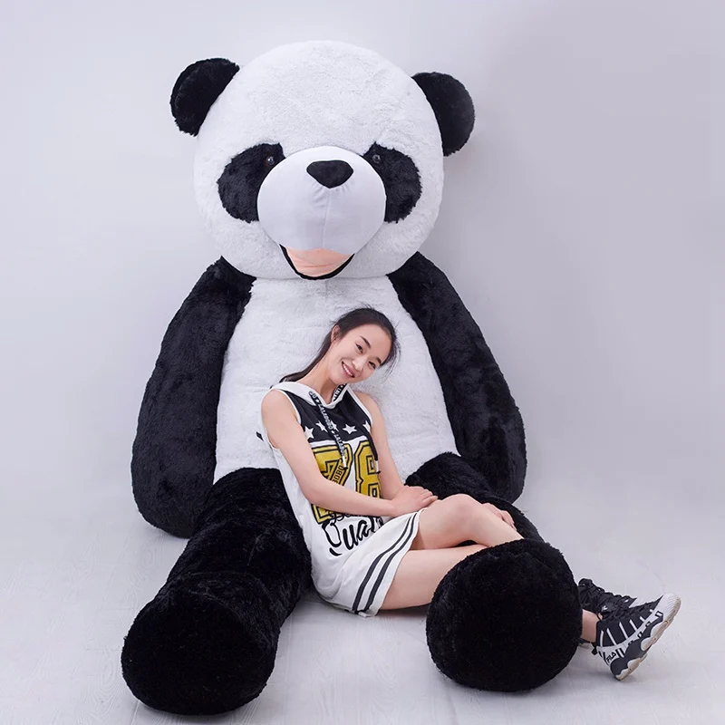 

180cm Giant Teddy Bear Skin Plush Toy Soft Animal Love Panda Empty Baby Cushion Pillow Kids Doll Children Girl Gifts