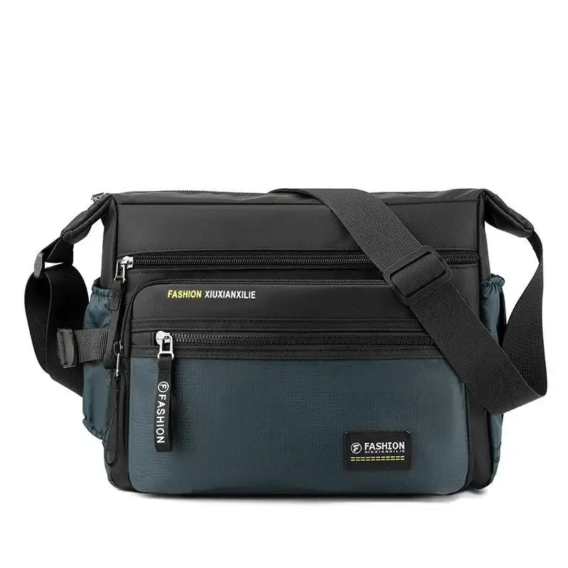 Men Crossbody Bags Male Nylon Shoulder Bags Boy Messenger Bags Man Handbags for Travel Casual Large Bag - 6