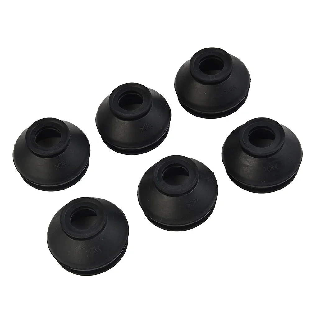 6 Pcs Car 13 23 30 Rubber Tie Rod End And Ball Joint Dust Boots Cover Universal Ball Joint Boot Replacement Accessories