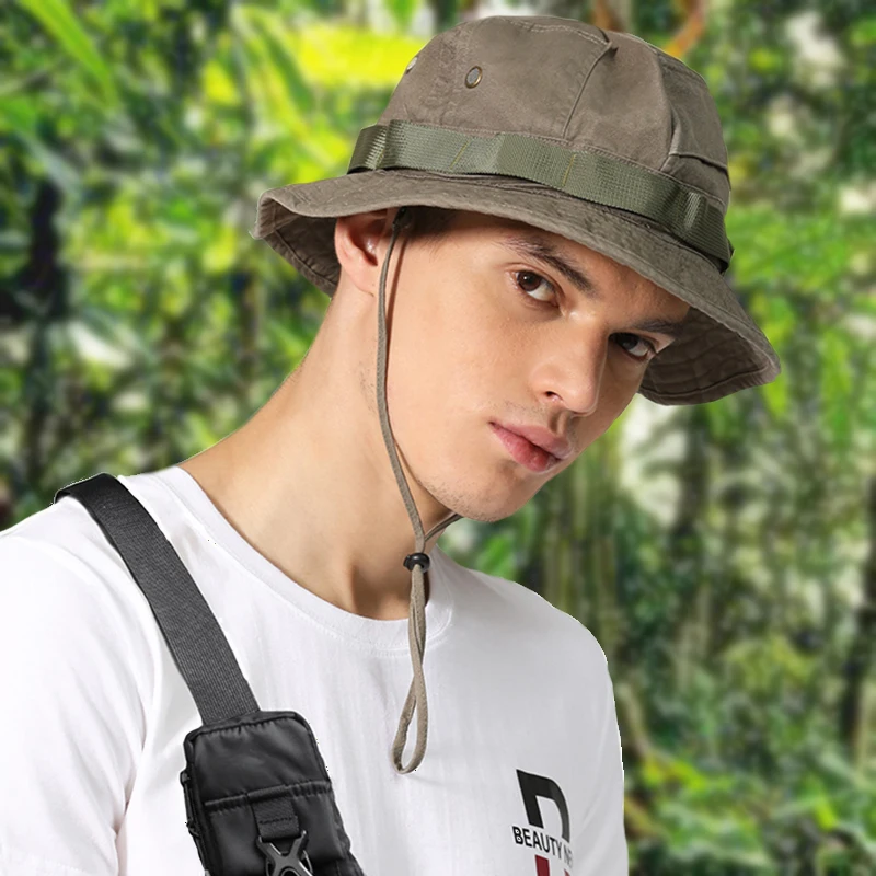 Hiking Sunshade Sun Hat - Bucket Hats 