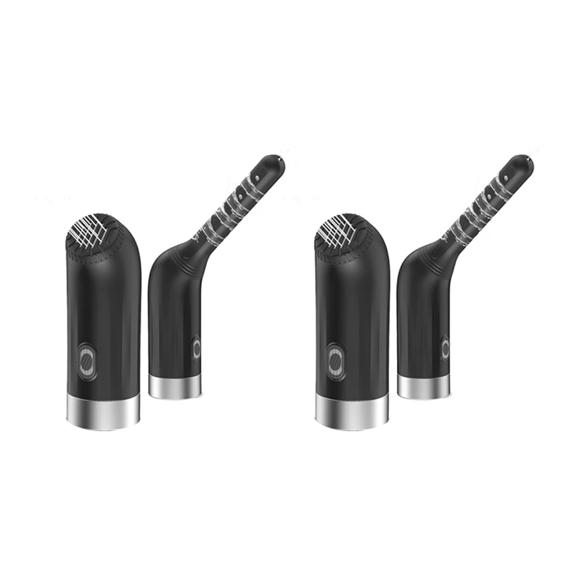 2X Enema Douches For Men Women, Automatic Electric Bidet Sprayer Personal Travel Bidet Douche For Colon Anus Cleansing