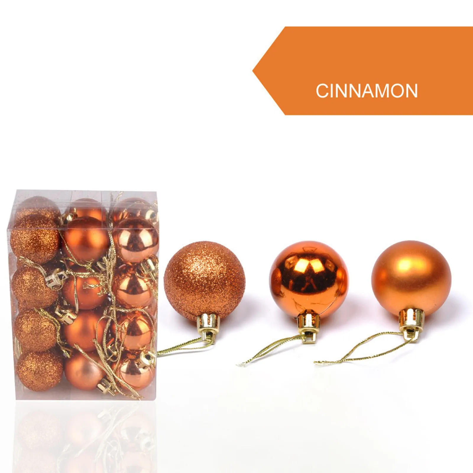 thumbnail image 1 of Bola de árbol de Navidad de 30mm, adorno colgante para fiesta en casa, decoración, decoración de casa Zu Hause, 2024, 1 of 5
