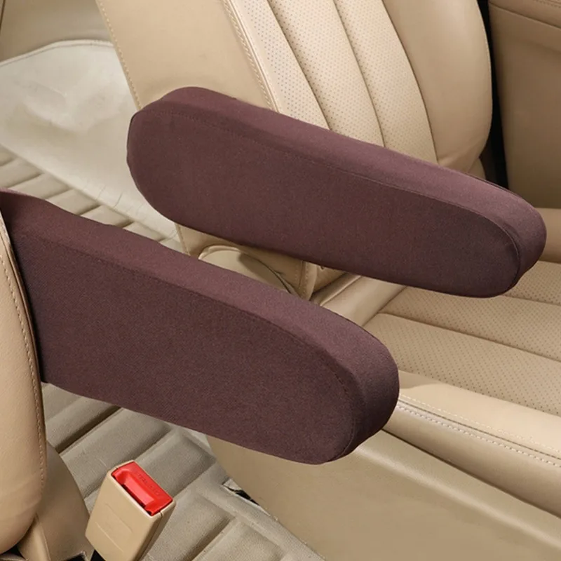 

Universal Car Seat Armrest Cover Soft Comfortable Elastic Cloth Interior Armrest Dust Proof Hand Armrest Protector Covers