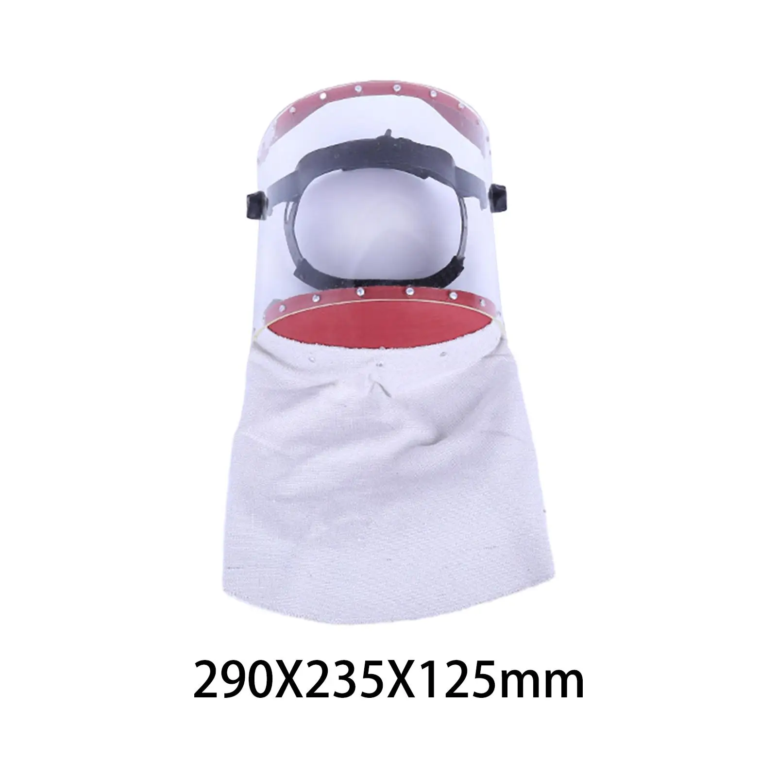 Weld Hood Large Viewing Screen Wide Shade Unenclosed Heat Resistant Flame Retardant Work Cap for Work Face Women Men Outdoor