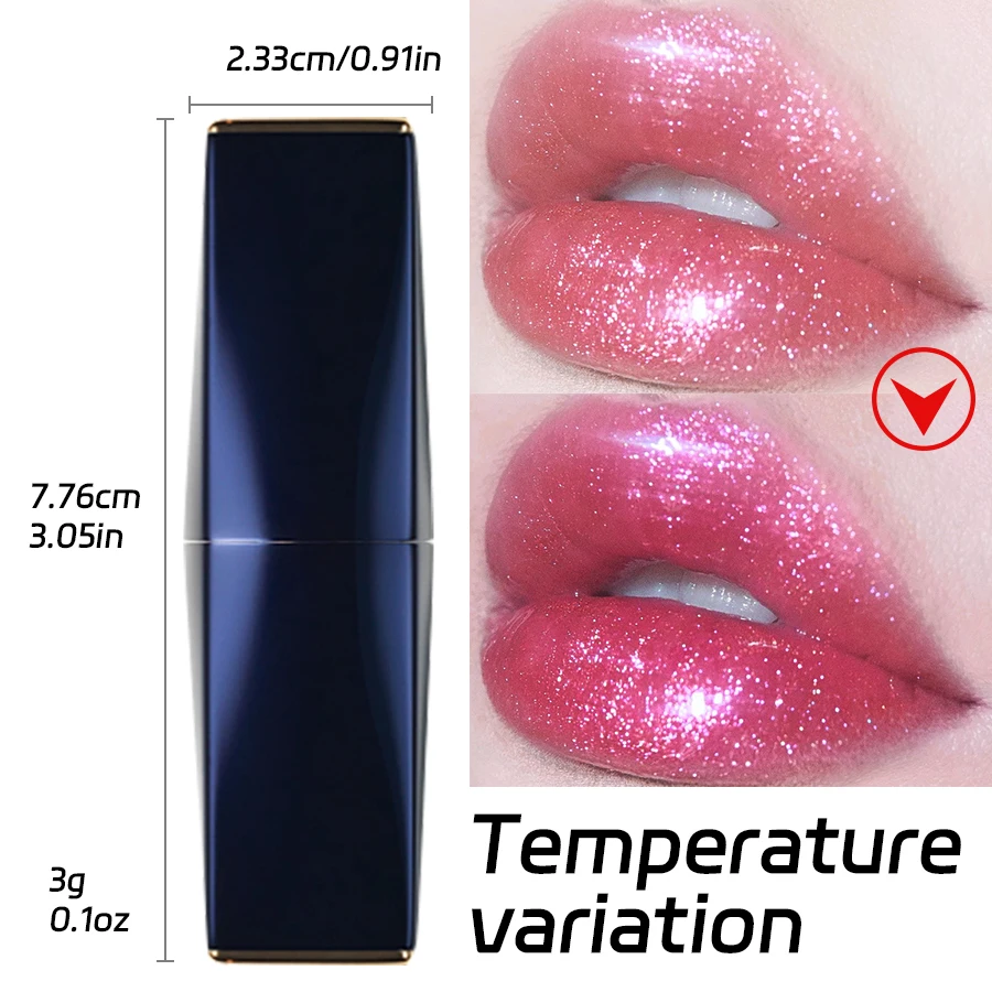Small Gold Nugget Lip Glaze – Mattiger Lipgloss Mit Farbwechsel, Feuchtigkeitsspendend & Langanhaltend
