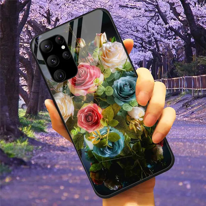Enhanced Tempered Glass Cover Bumper Protective Phone Shell