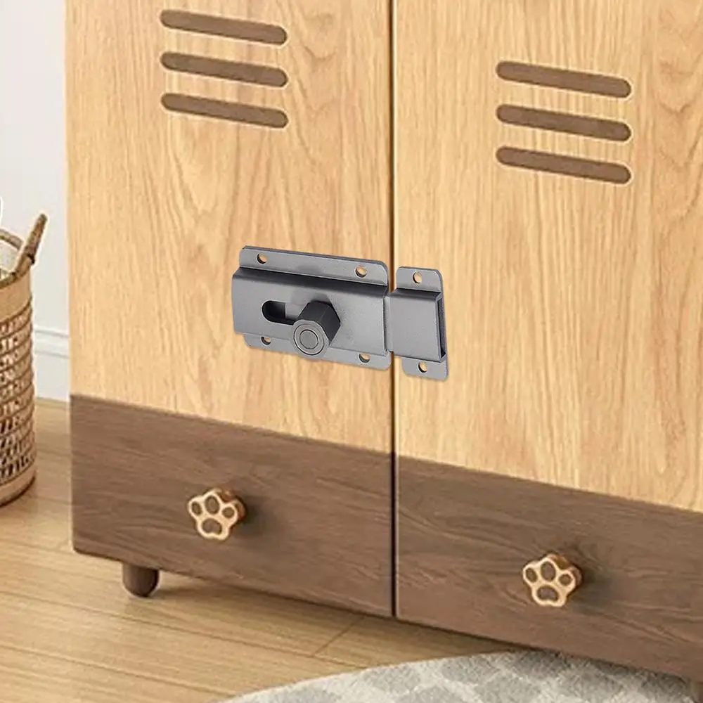 Description Picture 3 of itemSliding Door Latch Thickened Sliding Door Latch Sliding Barn Door Lock Versatile Sliding Door Lock Latch Barn Door Latches For