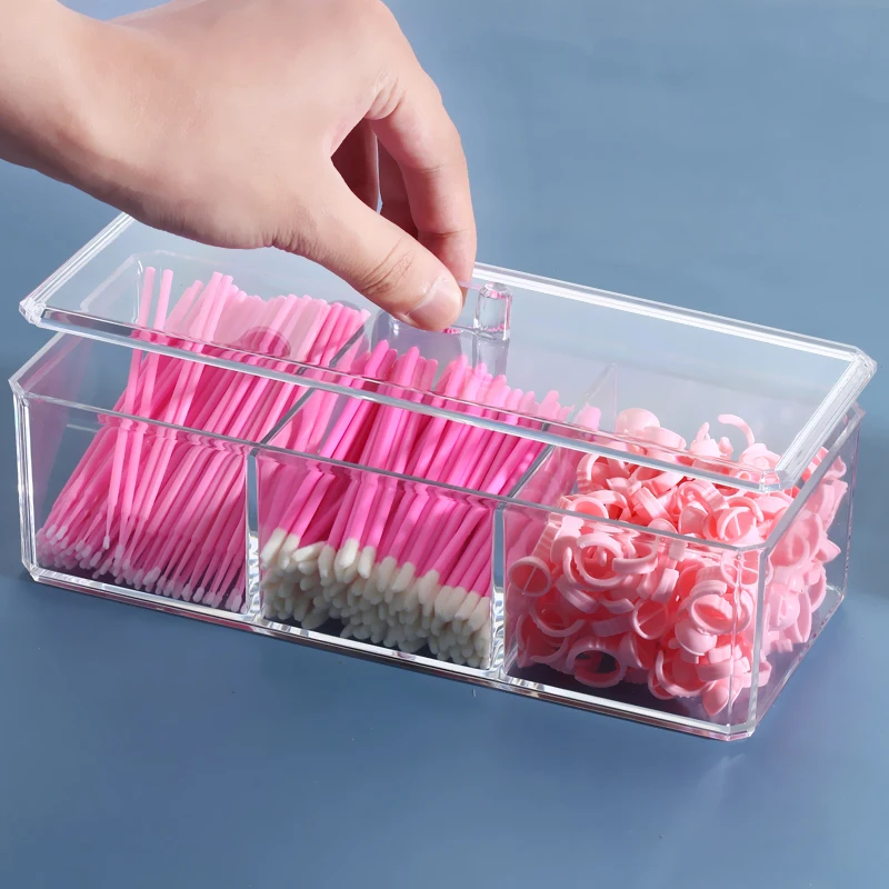 Acrylic Eyelash Extension Storage Organizer Box