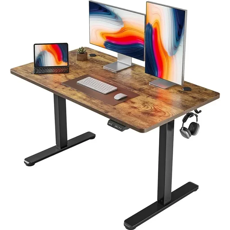 

Height Adjustable Electric Standing Desk, 48 X 24 Inches Stand Up Table, Sit Stand Home Office Desk