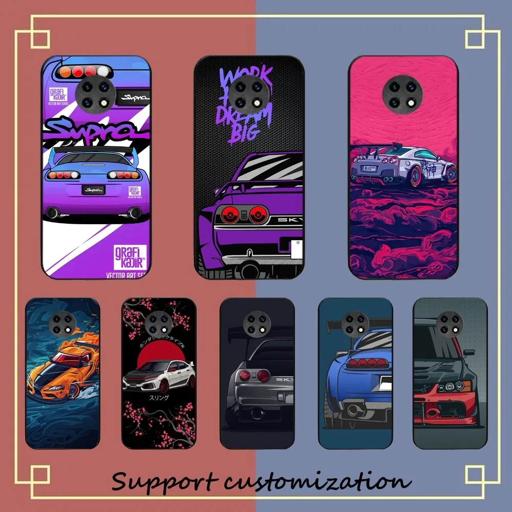 Japan Sports Car Jdm Drift Phone Case Per Redmi Note 4X5 A 6 7 8 Pro T 9 Pro 9S 10 Pro 11 Pro 11S 11Epro Pocom3Pro