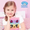 Cute Cat Diary with Lock and Keys for Girls Plush Secret Journal for Kids with 160 Lined Pages Hardcover Fluffy Locking Notebook 6