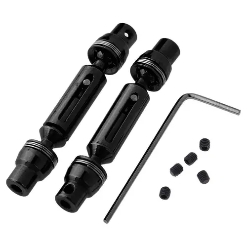 2pcs Drive Shaft for 1/16 WPL Truck B14/B24/C14/C24/B16/B36 Upgrade Metal Parts Front and Rear Transmission Driveshaft - Image 2