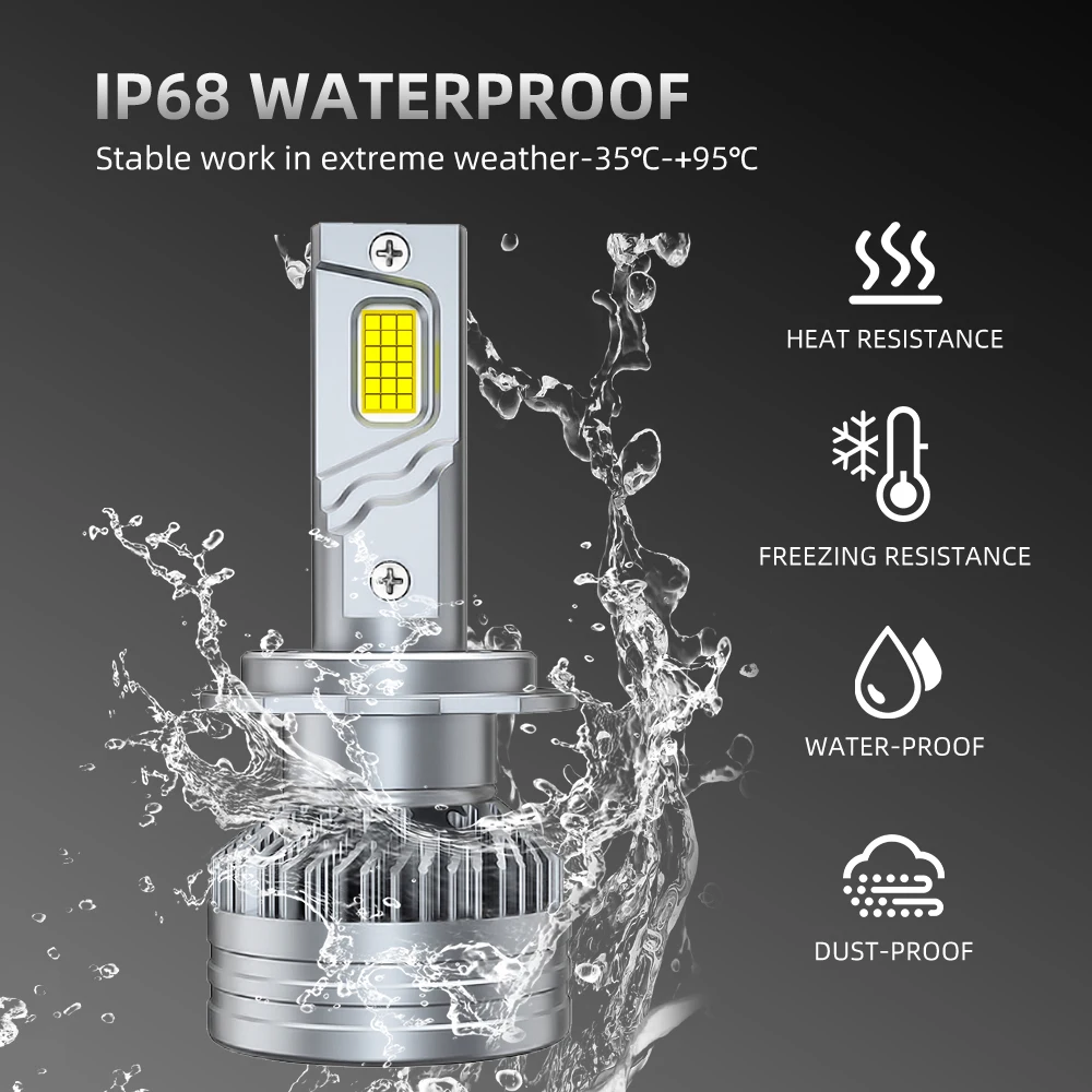 LED Car Headlights LED Lights LED Bulbs LED Car Lights Car Headlamps ZTZPIE 6000K LED Car Headlight Bulbs Canbus HB3 HB4 9005 9006 H1 H7 H4 H11 1200W 600000LM High Brightness Auto Fog Lamp