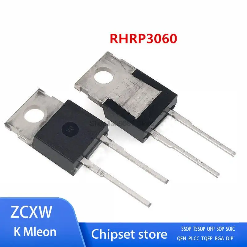 

10 шт./партия RHRP3060 RURP3060 или RHRP3040 или RURP3020 TO-220 30A 600V