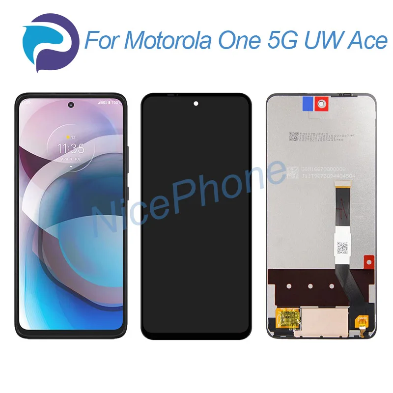 

ЖК-дисплей с сенсорным экраном и дигитайзером в сборе для Motorola