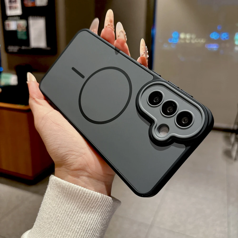 Premium Matte Finish Phone Case with MagSafe Charging Compatibility