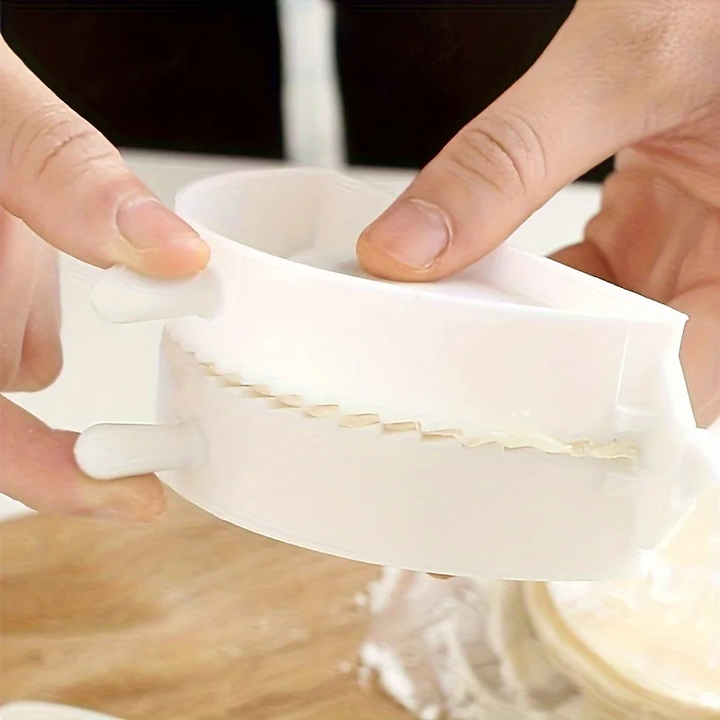Effortless Dumpling Maker Set - 3-Piece Easy-Press Kitchen Tool for Perfect Dumplings