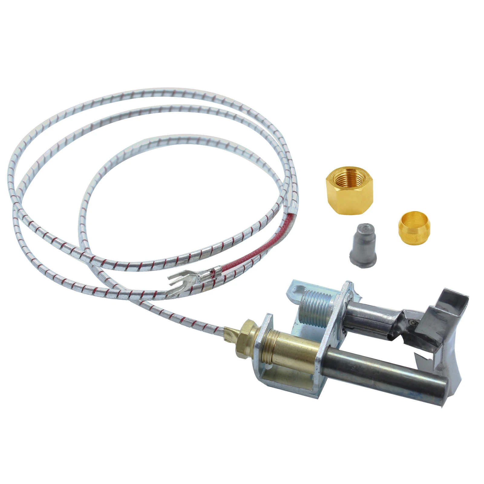 LPG Propane Gas Fryer Parts Replacement Thermostat Minivolt 36 Themopile  Pilot Burner Assembly - AliExpress