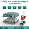 EU/UK Egg Incubator with Automatic Egg Turning and Humidity Monitoring Mini Duck Incubator With Automatic Water Ionic Waterbed 1