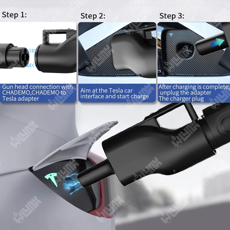 Olink 卸売 NACS 充電器 CHAdeMO からテスラアダプター NACS CHAdeMO