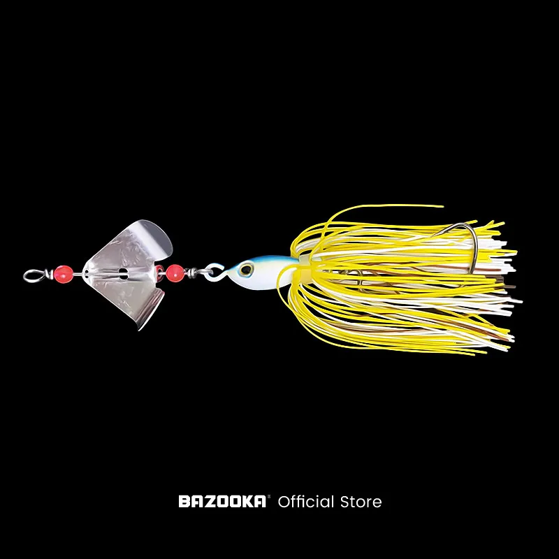 Panzerfaust Draht Köder Angeln Köder Spinner bait Set Spinner Metall Haken Löffel Wobbler künstliche Bass Pailletten Hecht Eis Winter Tackle – Detail 10