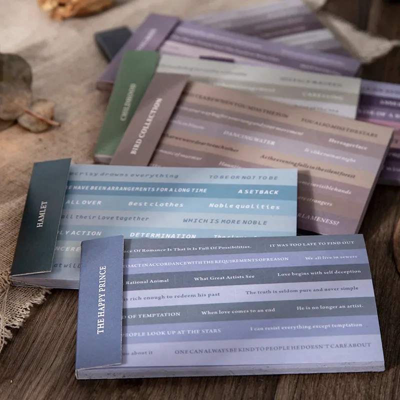 

20 листов наклеек на английском языке с фразой журнал ефемера винтажные слова «сделай сам» коллаж альбом эстетические наклейки Материал для скрапбукинга