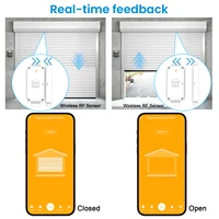 QCSMART ZigBee 3.0 Garage Door Wireless Sensor Opener Controller Tuya Smart Life App Remote Voice Control Google Assistant Alexa - Image 4