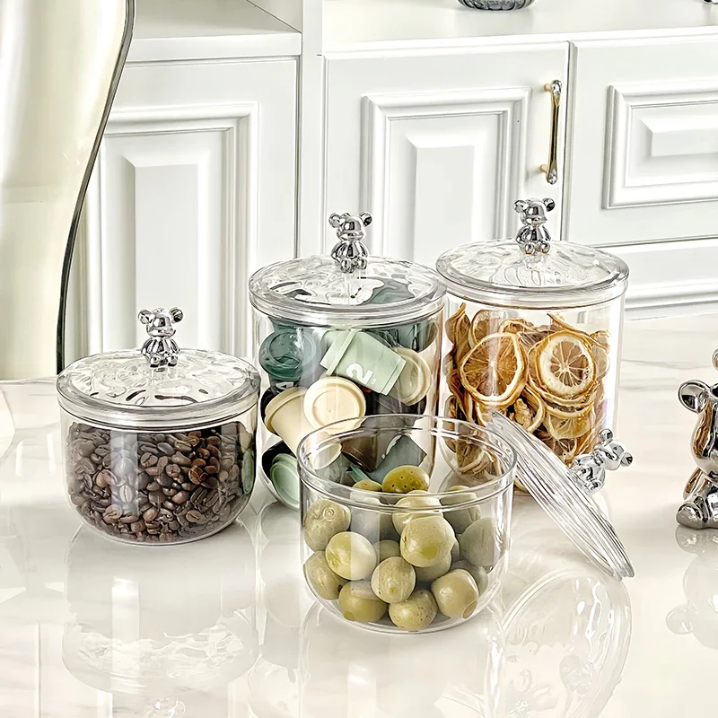 1 household coffee bean storage jar, tea storage jar, sealed jar, capsule coffee storage jar, candy biscuit storage box, storage 2