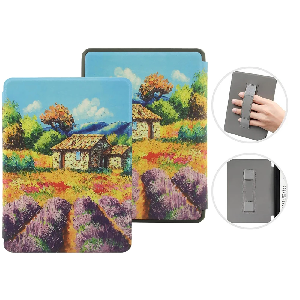 Premium Leather Case with Hand Belt