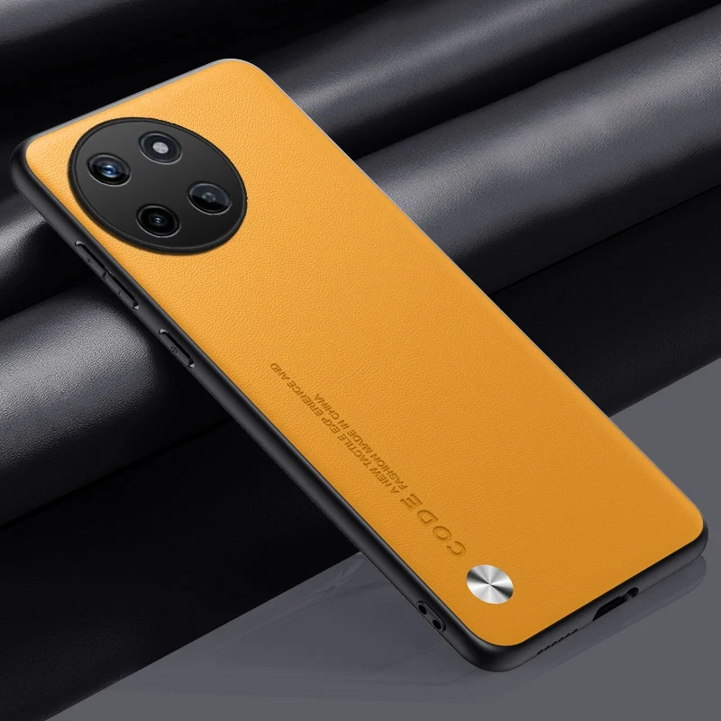 Luxury PU Leather Matte Shockproof Phone Case - Full Protection Cover