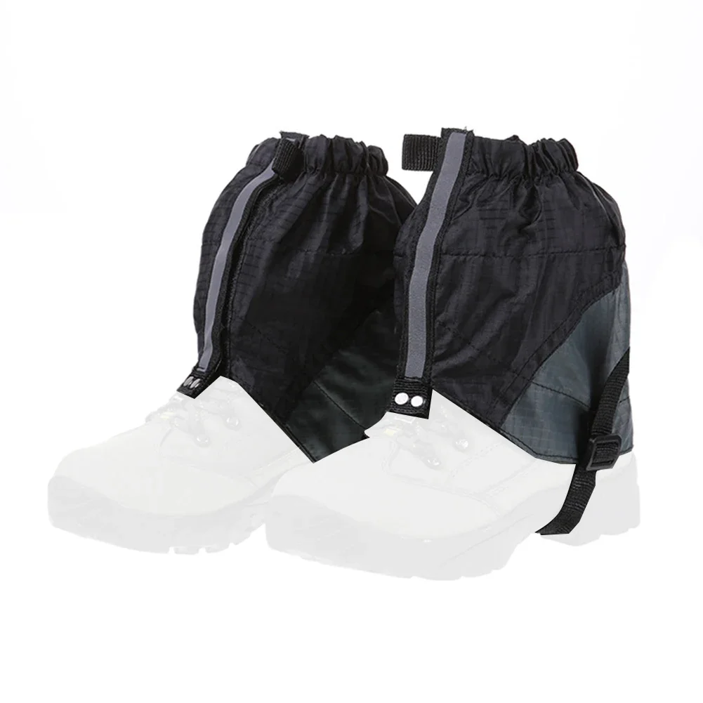 Waterproof Leg Gaiters Reflective Hiking Gaiters Climbing Easy To Clean Protect Your Shoes Reusable Sand-proof