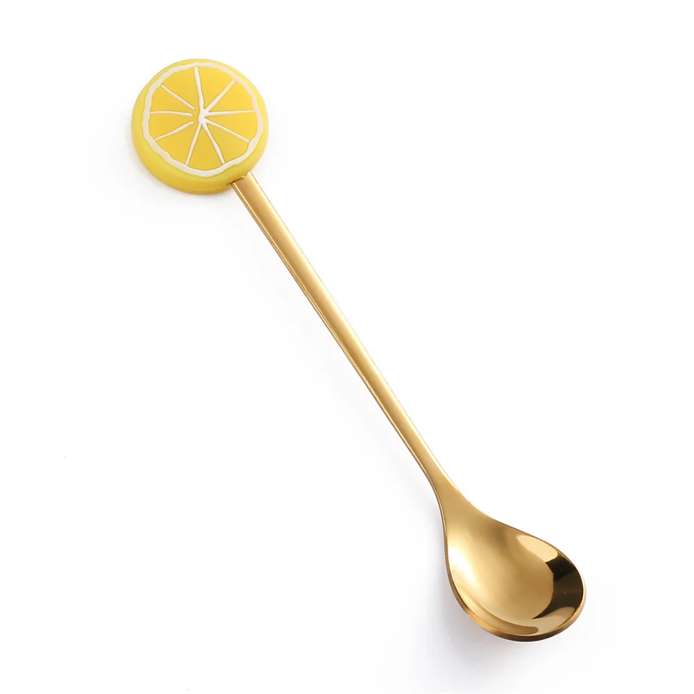 1/3/5PCS Mini Dessert Spoon Stainless Steel Spoon Fork Ice Cream Coffee Stirring Spoons Teaspoon Donut Fruit Fork Kitchen
