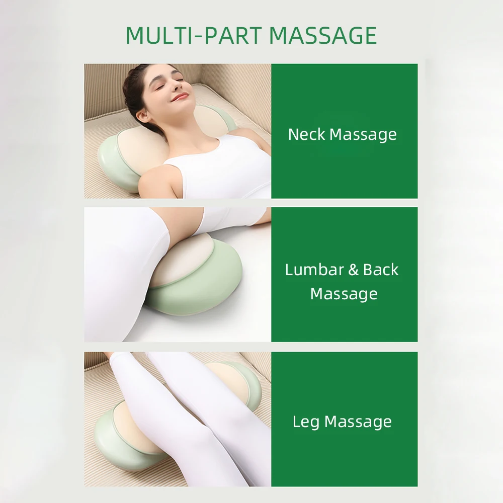 Electric Lumbar Massager Waist Back High-Frequency Vibration Massager Waist Spine Support Airbag Traction Massage Machine