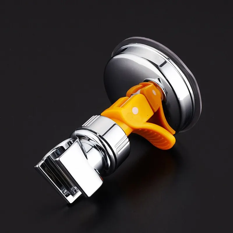 Shower Head Holder Universal 360 Degrees Adjustable Holder with Suction Cup Wall Mount No Punching Bracket Bathroom Accessories showerhead holder shower bracket shower holder
