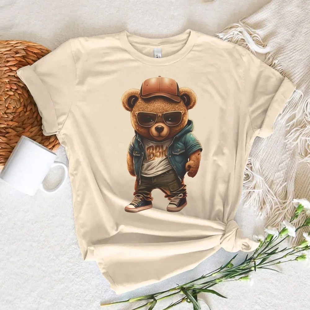 

Футболка Bear женская, уличная одежда, женская одежда