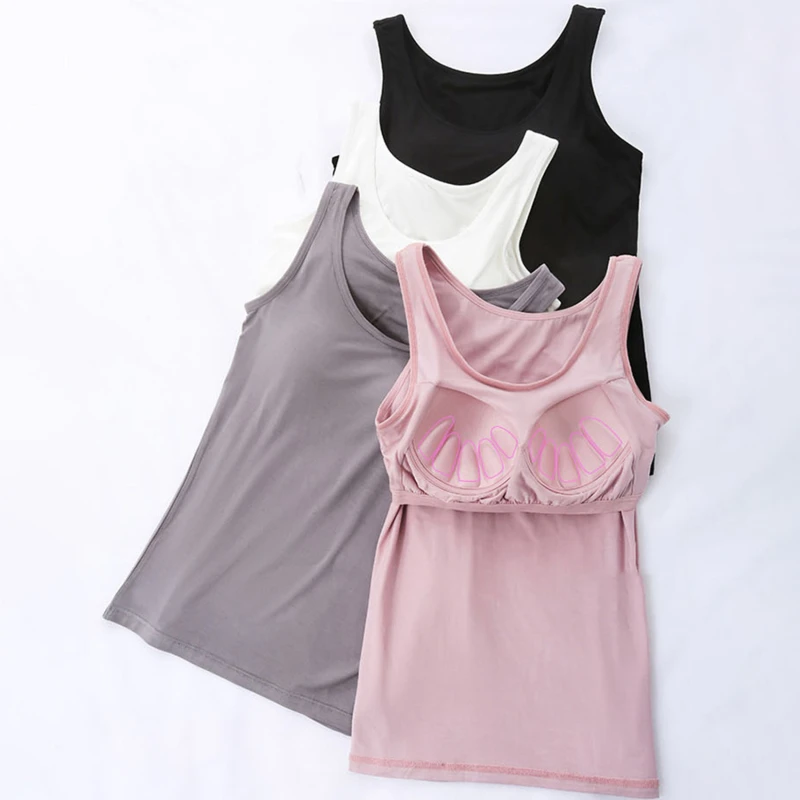 Womens Tank Tops Built Shelf Bra  32 Degrees Camisole Built Bra - Womens Tank  Tops - Aliexpress