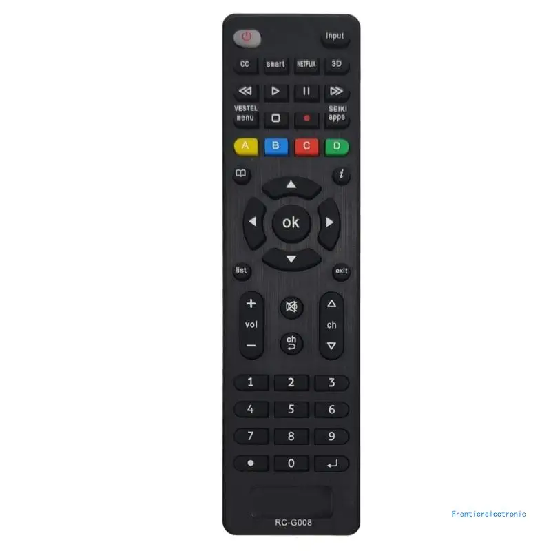 

RCG008 TV Remote Control Universl for Most Televison Models Simple Installation Quick Responses Easy to Use DropShipping
