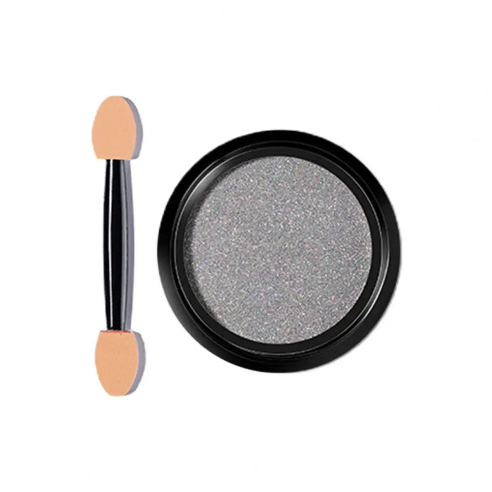 1 Set Fabulous Nail Powder Long-lasting Nail Mirror Powder No Irritation Manicure DIY with Brush