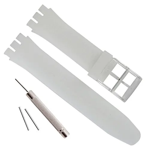 Swatch Strap Jelly Silicone Waterproof Sport Watch Band Replacement Bracelet
