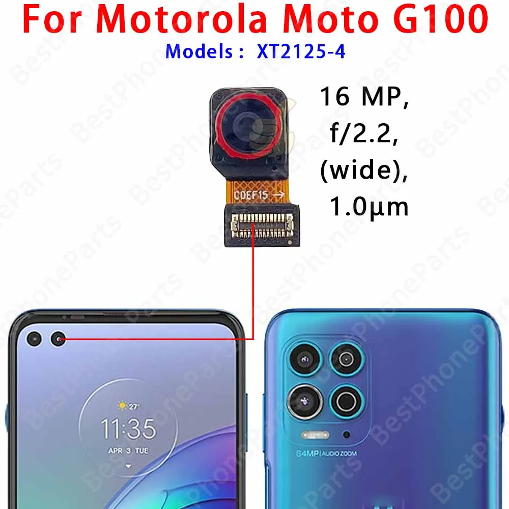 Enhanced Smartphone Camera Module Flex Cable - Front and Back Selfie/Main Lens Replacement Parts