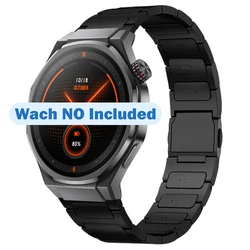 Premium Titanium Smartwatch Strap - Sleek and Durable Design for 22mm universal (Black)